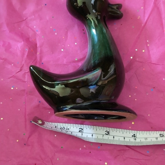 Blue Mountain Pottery Swan Planter Bowl Canada Vintage - Picture 4 of 9